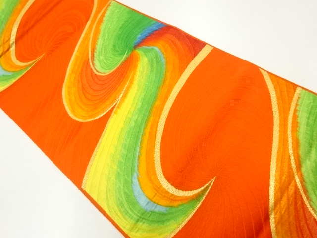 JAPANESE NAGOYA OBI / WOVEN ABSTRACT